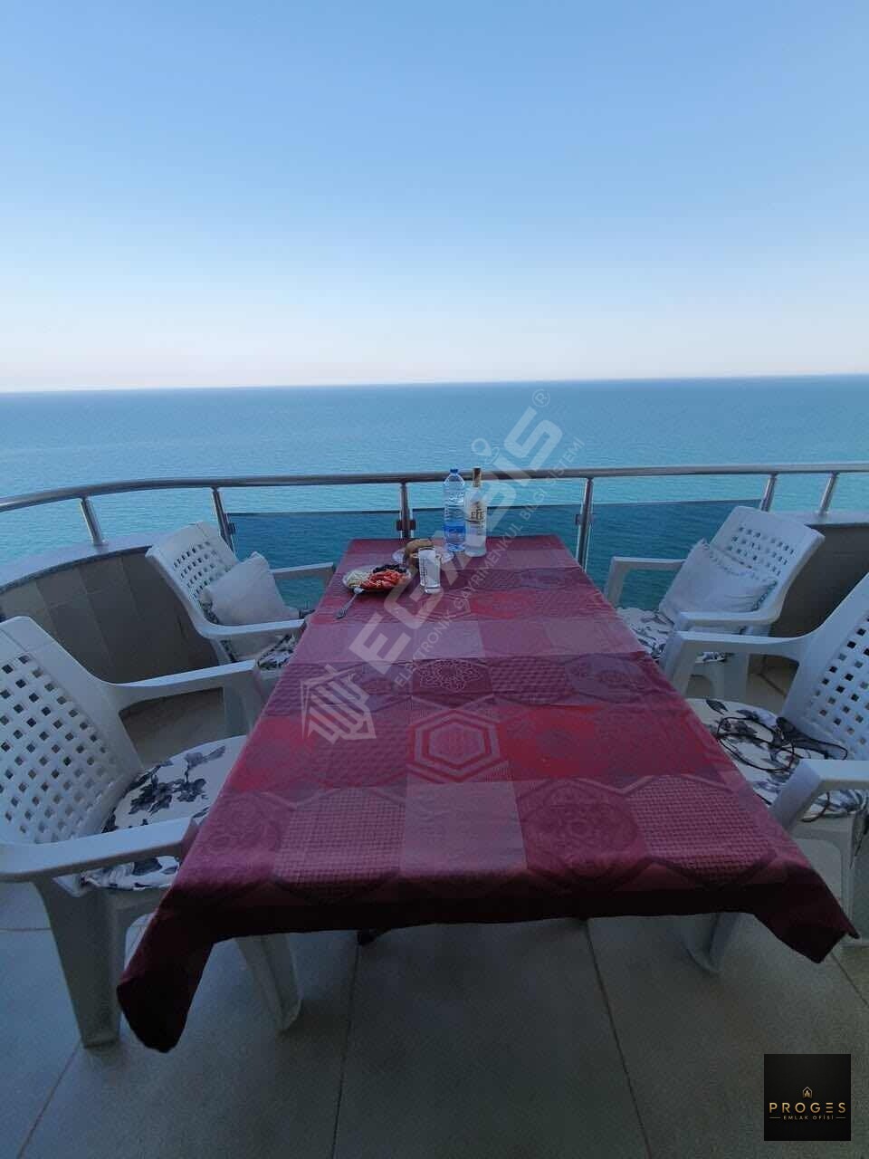 PROGES'TEN AYAŞ'TA ULTRA LÜKS FULL DENİZ MANZARALI 3+1 DAİRE - 4