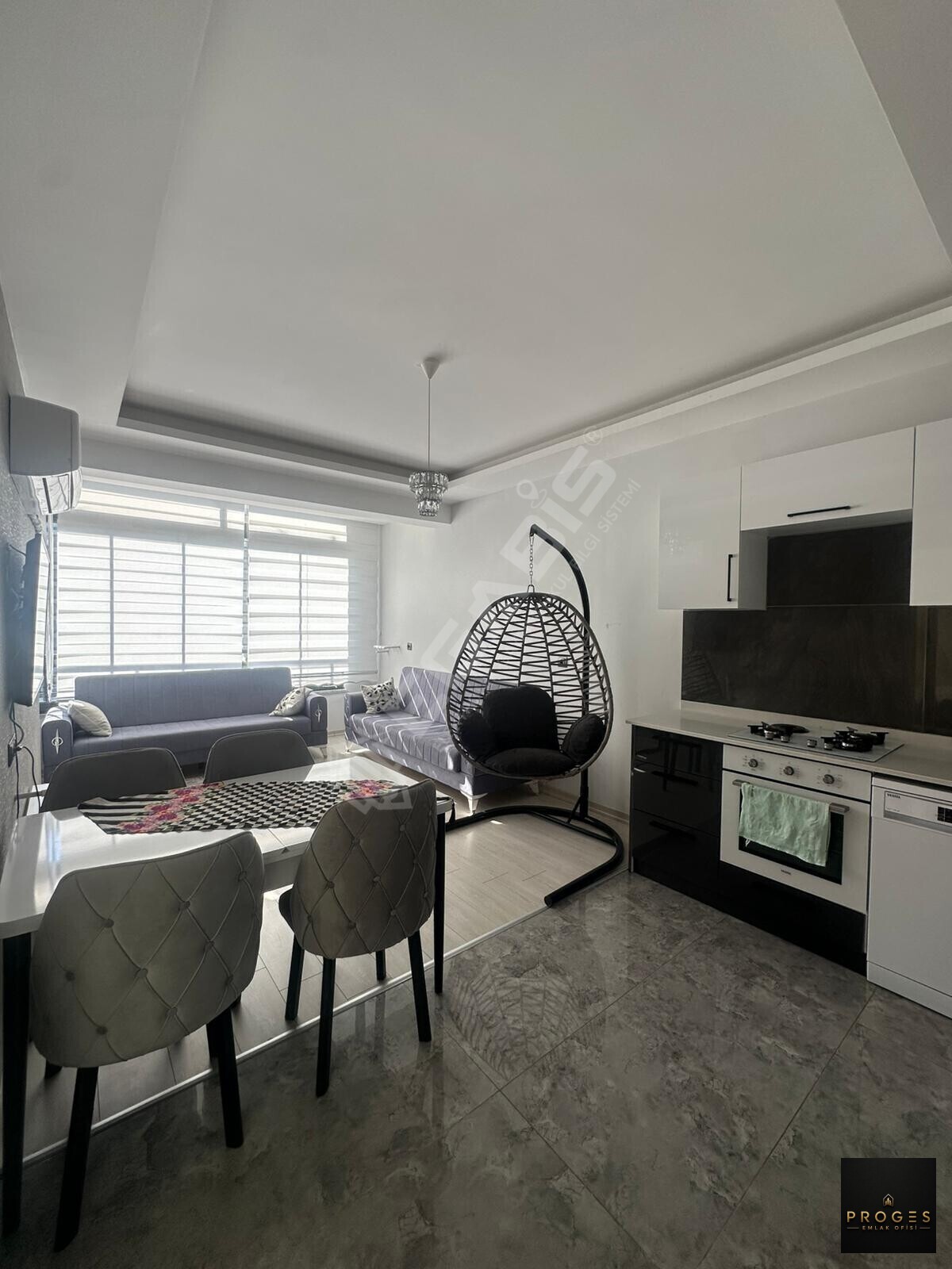 PROGES'TEN TÖMÜK'TE AQUA HAVUZLU D400e YAKIN KİRALIK EŞYALI 1+1 - 2