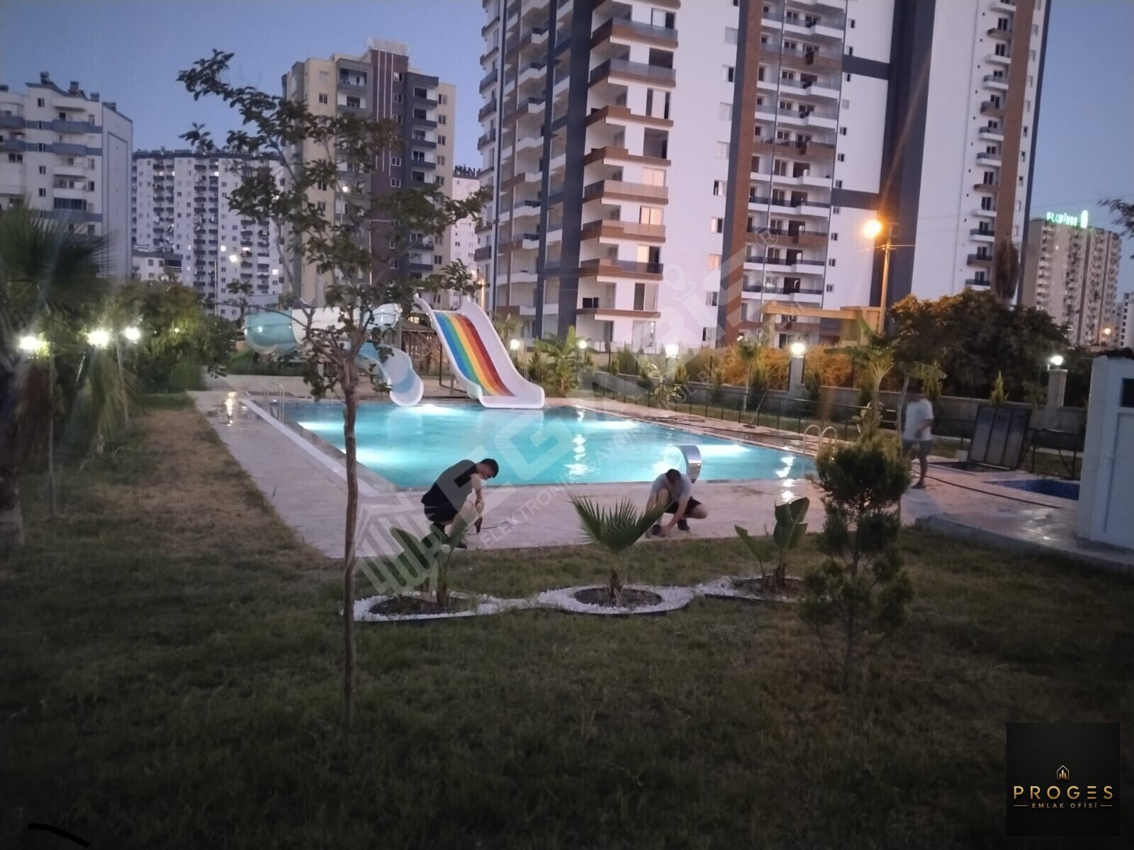 PROGES'TEN TÖMÜK'TE AQUA HAVUZLU D400e YAKIN KİRALIK EŞYALI 1+1 - 10