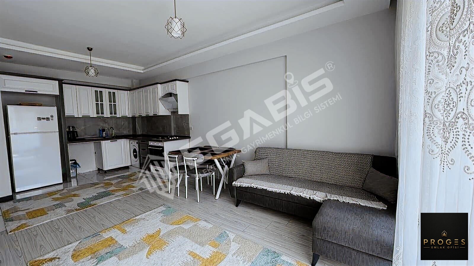 DENİZ MANZARALI EŞYALI KİRALIK 1+1 DAİRE - 5