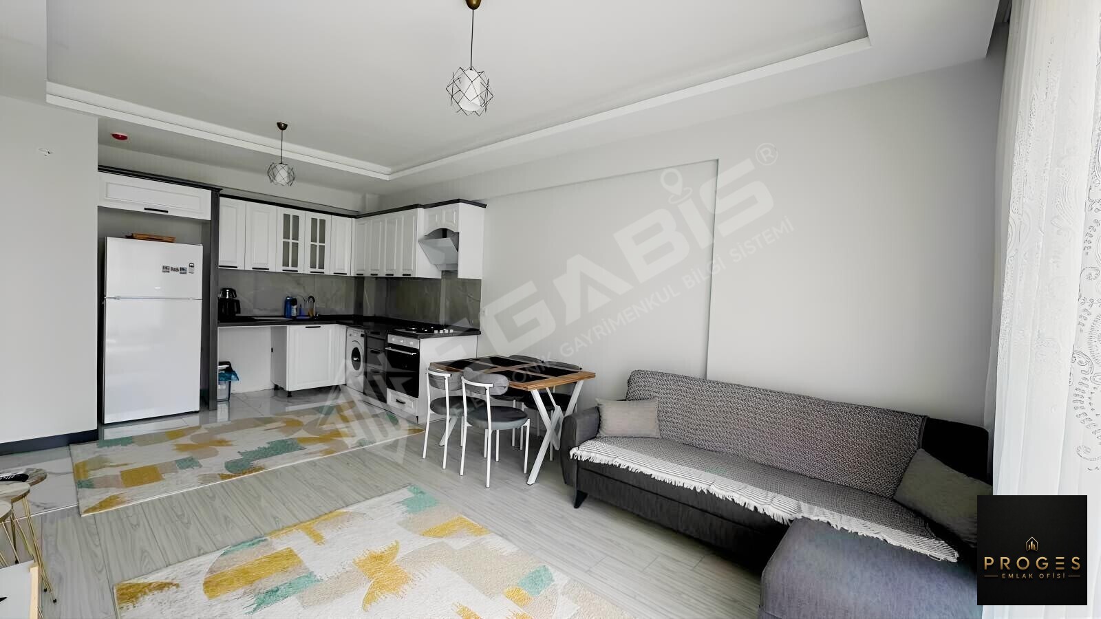 DENİZ MANZARALI EŞYALI KİRALIK 1+1 DAİRE - 11