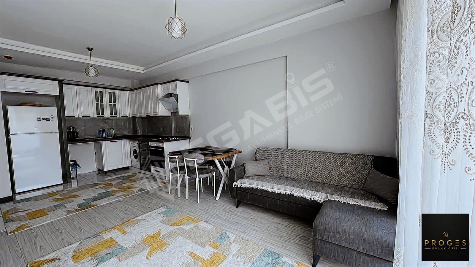 DENİZ MANZARALI EŞYALI KİRALIK 1+1 DAİRE - 5