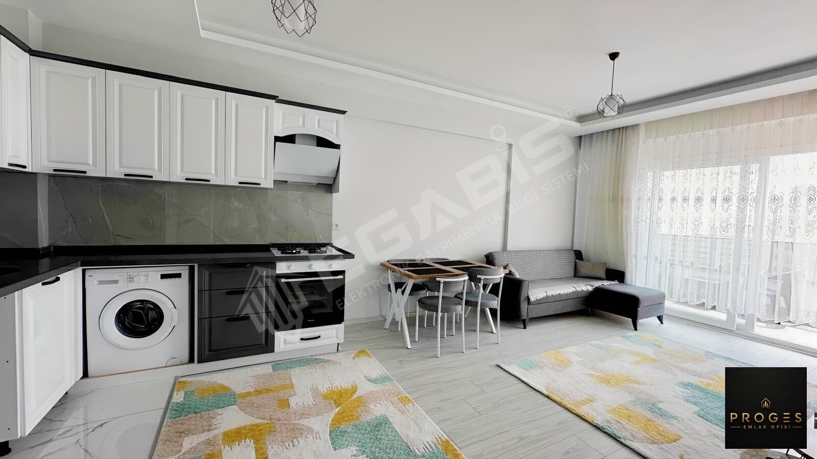 DENİZ MANZARALI EŞYALI KİRALIK 1+1 DAİRE - 13