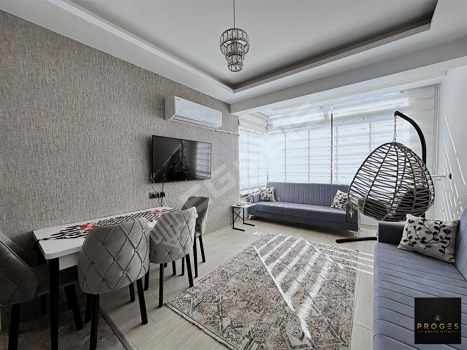 PROGES'TEN TÖMÜKTE FULL EŞYALI İSKANLI SATILIK DAİRE - 21