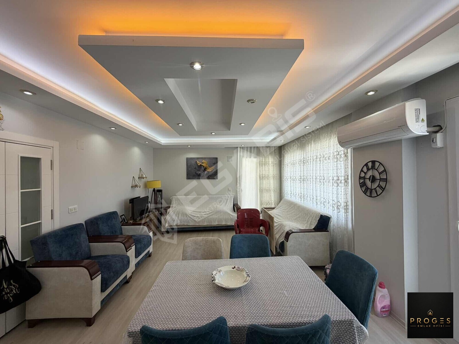 TÖMÜKTE EŞYALI İSKANLI 2+1 DAİRE