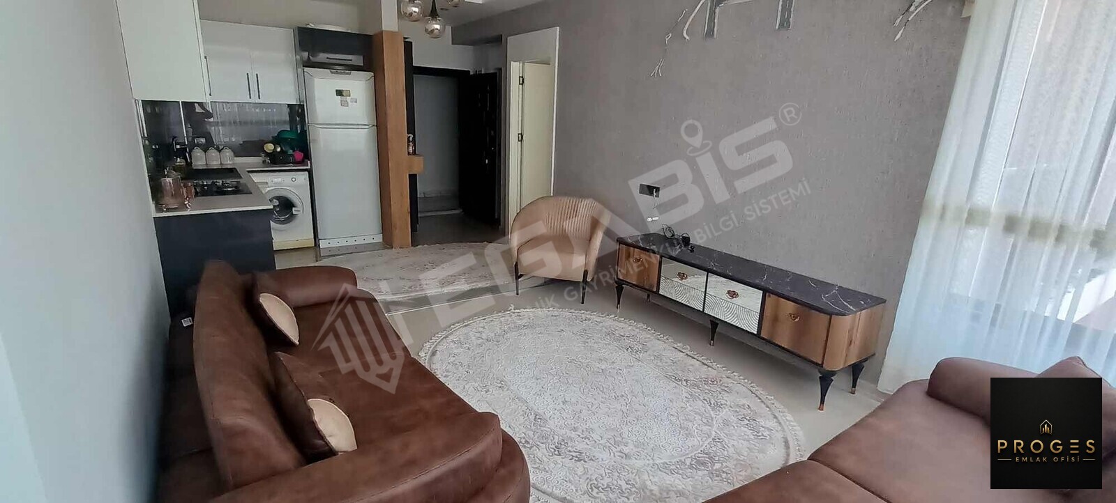 PROGES'TEN TÖMÜK MH EŞYALI SATILIK 1+1 - 5