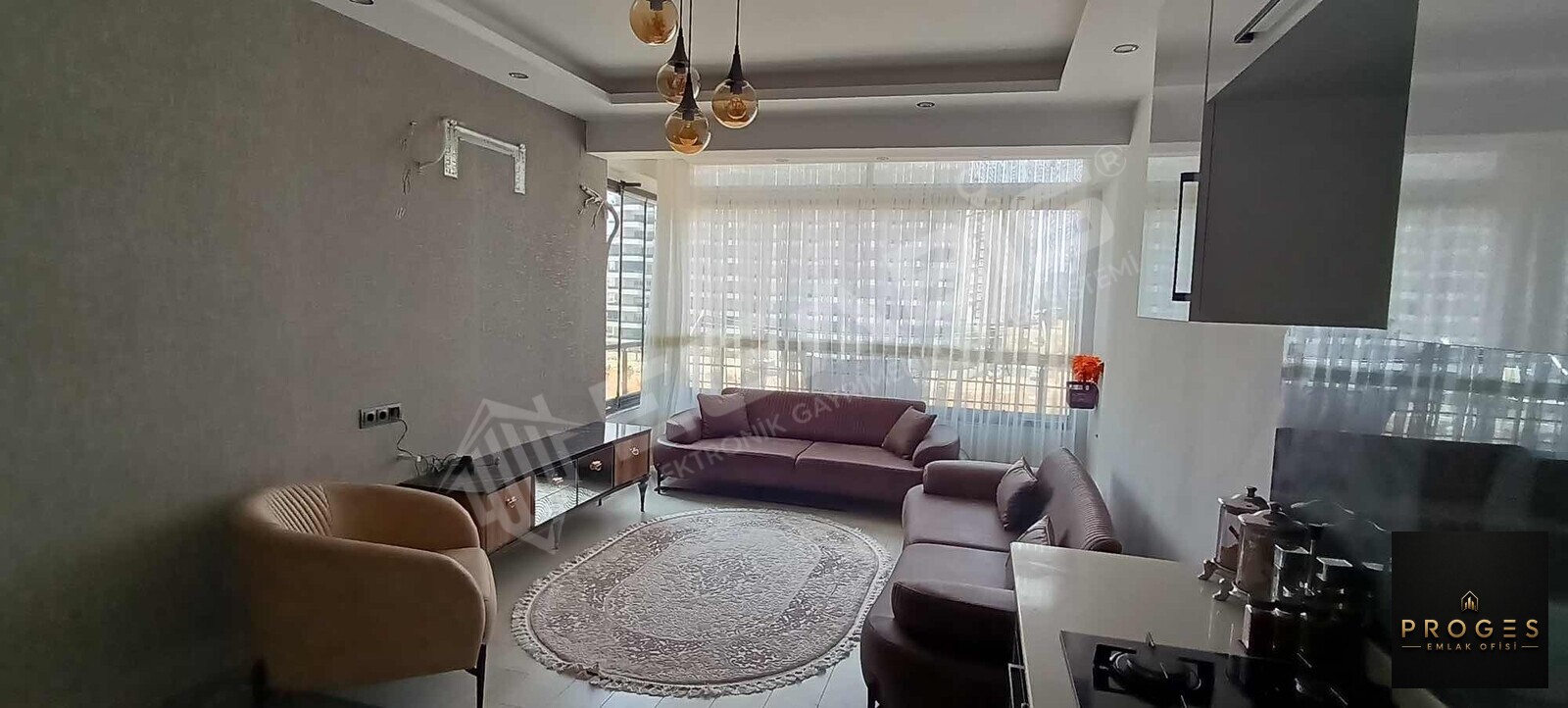 PROGES'TEN TÖMÜK MH EŞYALI SATILIK 1+1 - 8