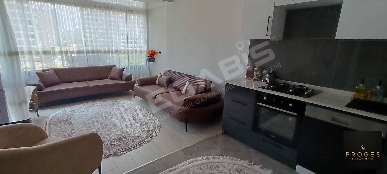 PROGES'TEN TÖMÜK MH EŞYALI SATILIK 1+1 - 10
