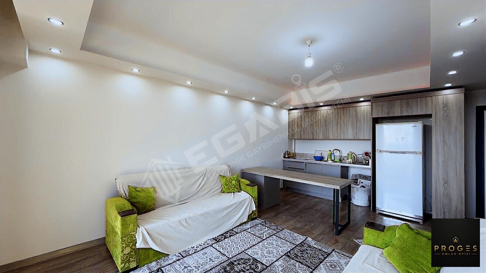PROGES'TEN TÖMÜK'TE SOSYAL DONATLI 1+1 SATILIK DAİRE - 5
