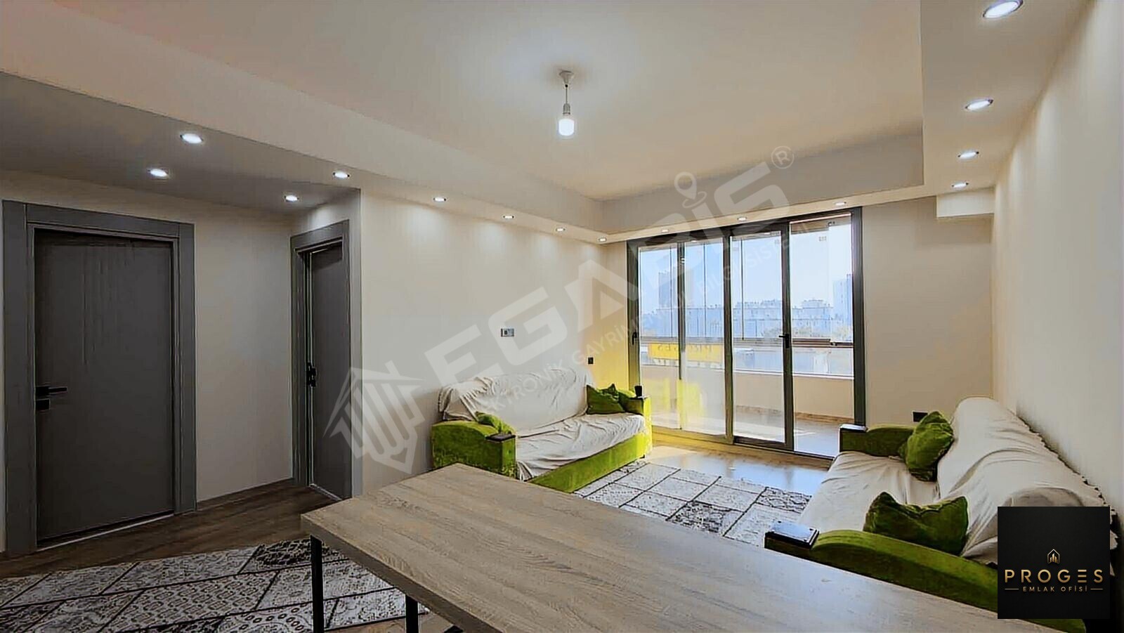 PROGES'TEN TÖMÜK'TE SOSYAL DONATLI 1+1 SATILIK DAİRE - 8