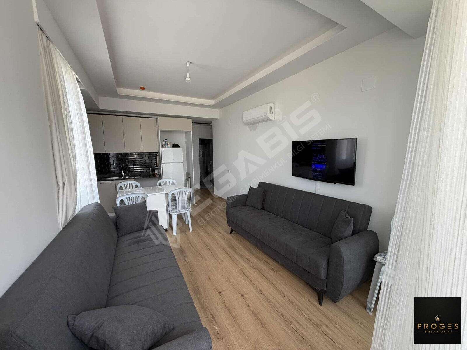 PROGESTEN TÖMÜKTE EŞYALI AQUPARKLI 1+1 DAİRE - 4