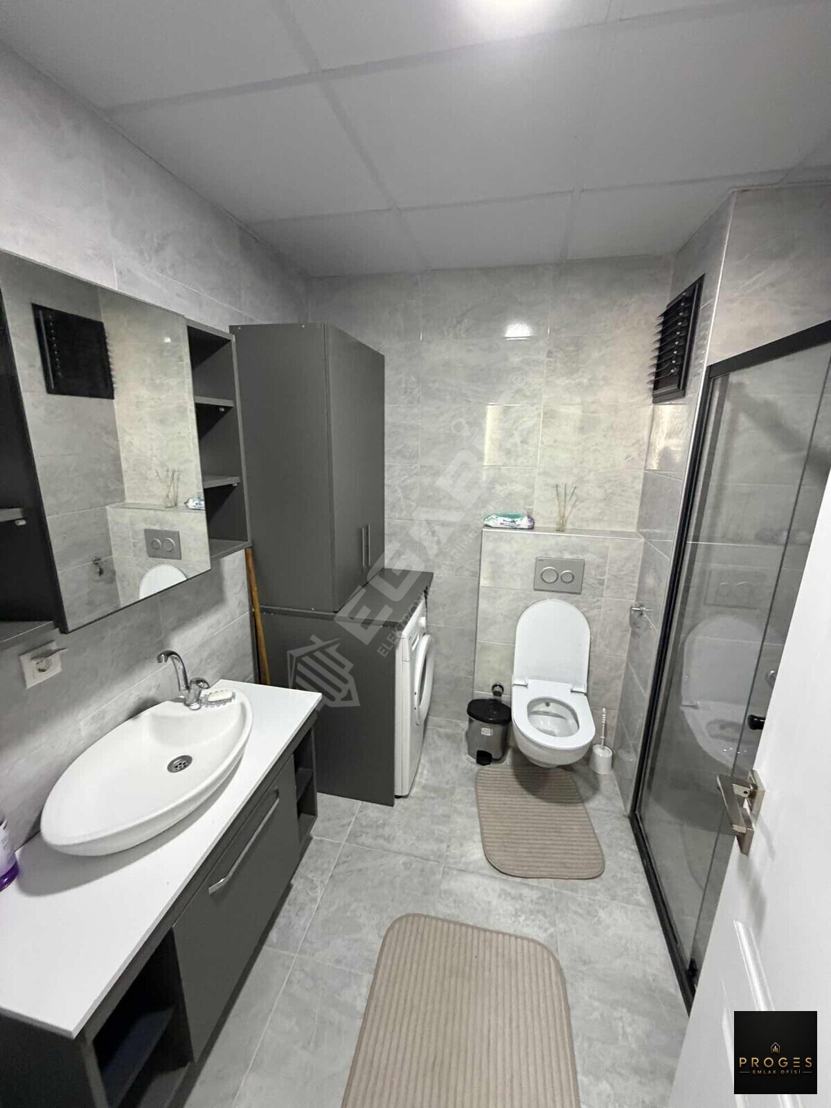 PROGESTEN TÖMÜKTE EŞYALI AQUPARKLI 1+1 DAİRE - 9