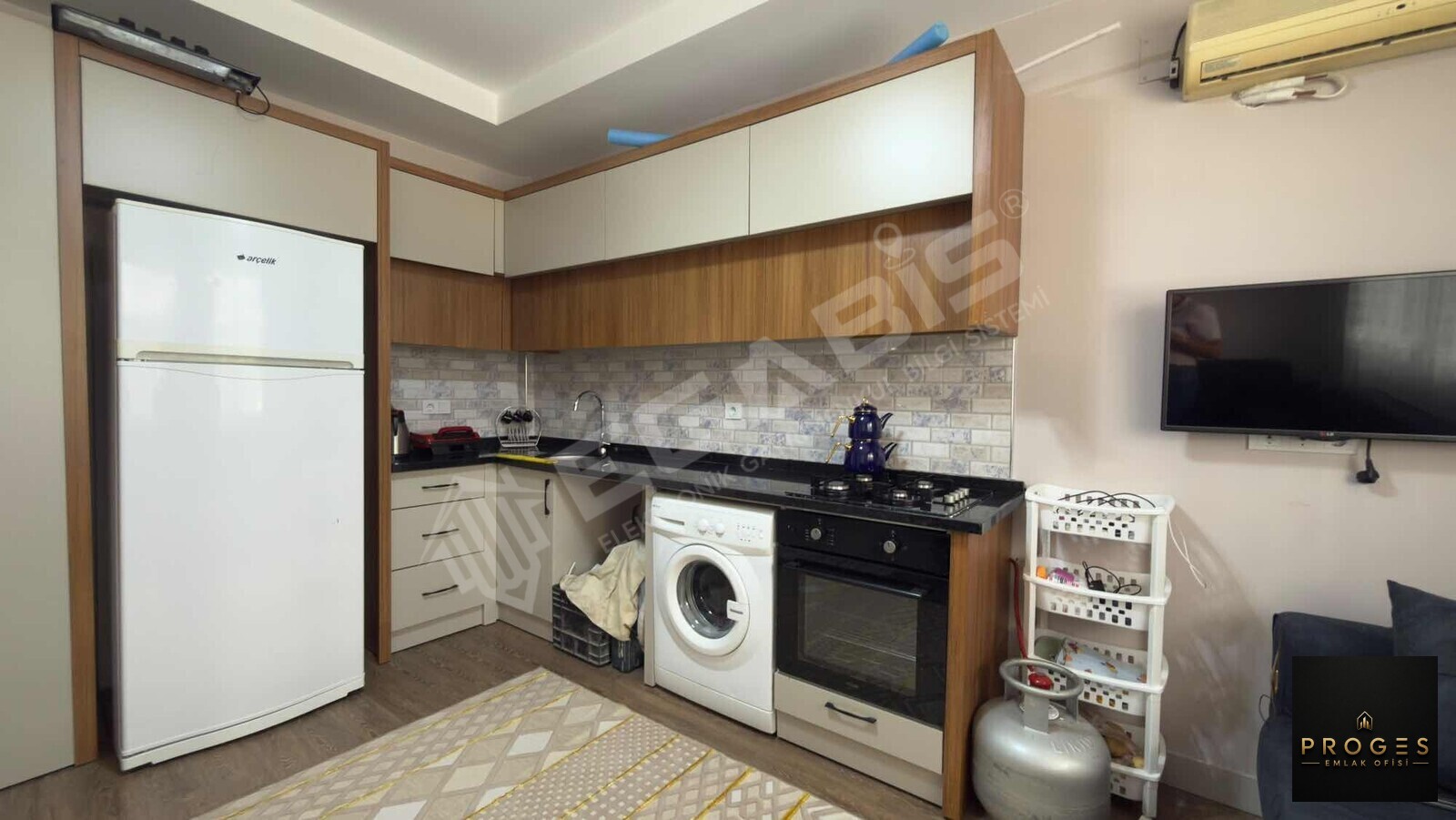 PROGES'TEN KOCAHASANLIDA KİRALIK 1+1 DAİRE - 3