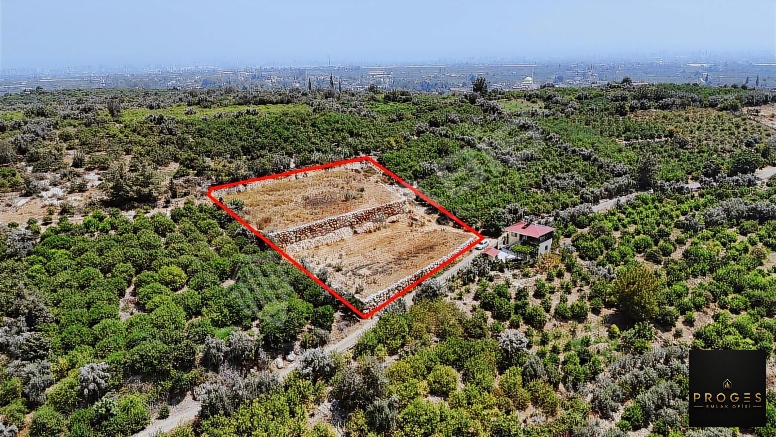 PROGES'TEN PINARBAŞIN'DA 3033 M2 İMARLI KUPON TARLA