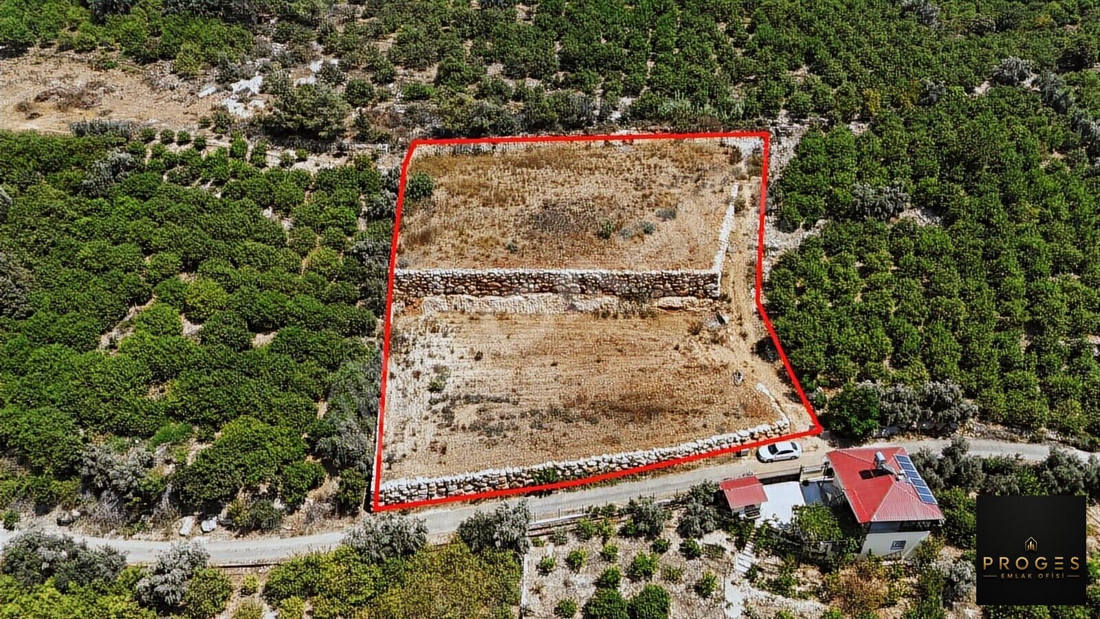 PROGES'TEN PINARBAŞIN'DA 3033 M2 İMARLI KUPON TARLA - 7