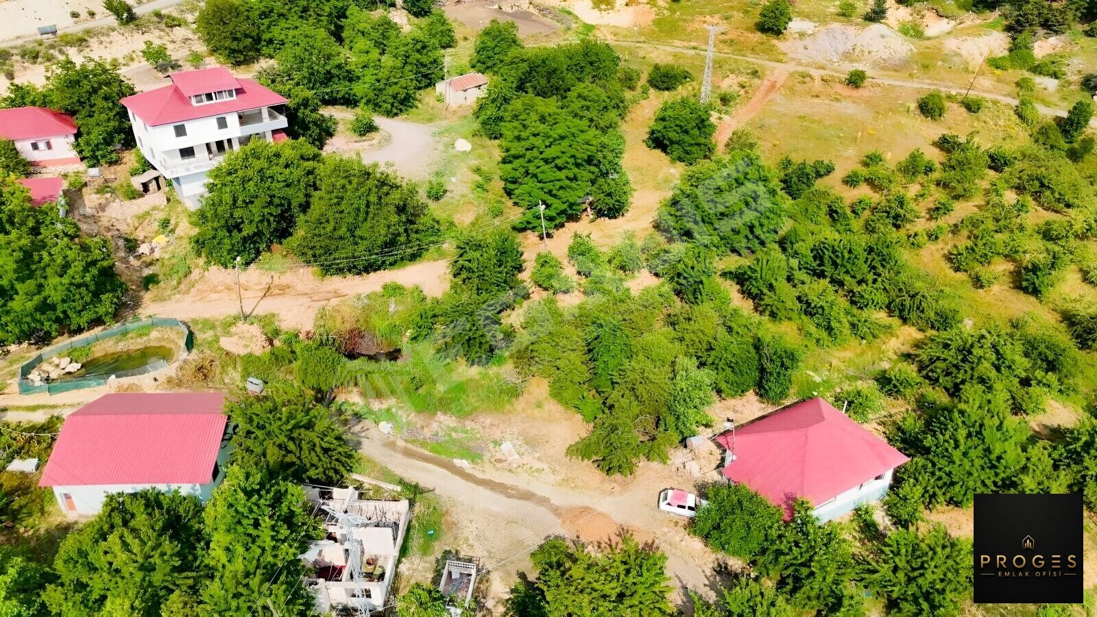 HACIALANI YAYLASINDA 520 M2 MÜSTAKİL GÖLET MANZARALI PARSEL - 9