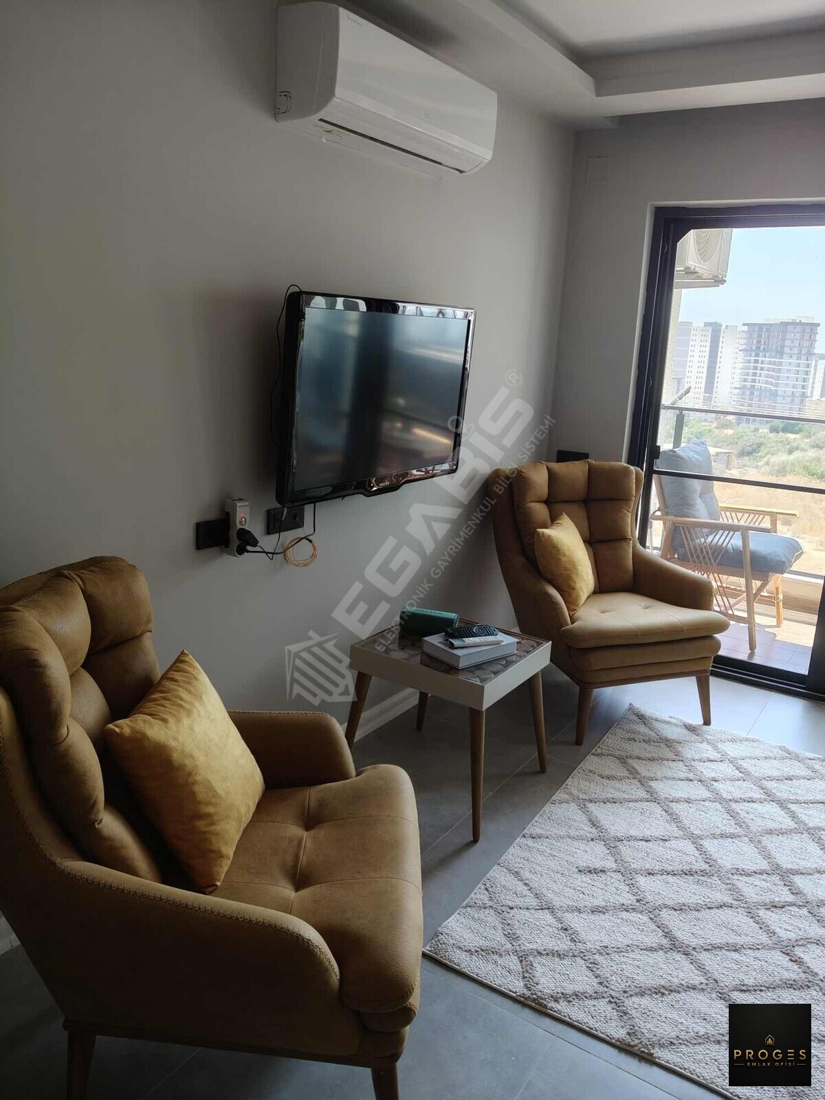 PROGESTEN PLAJA 300mt FULL EŞYALI VE DENİZ MANZARALI SATILIK 2+1 - 5