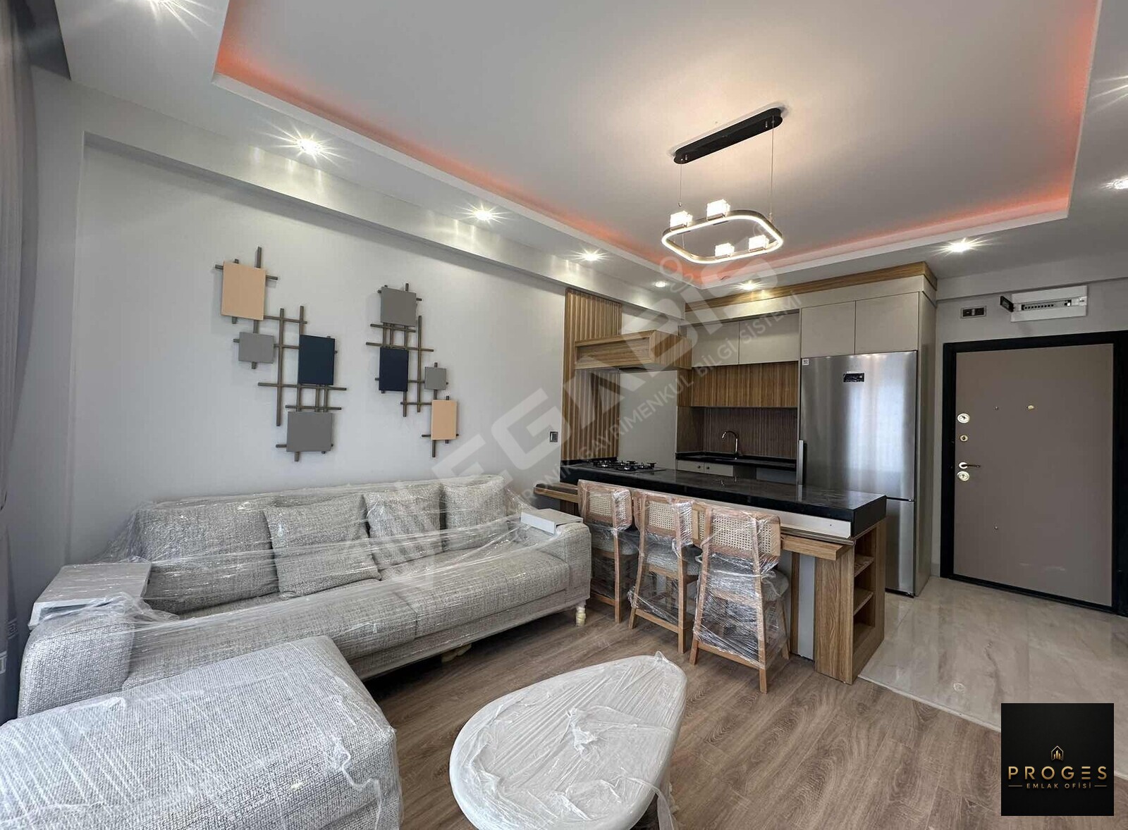 PROGESTEN OTEL KONSEPTİNDE İSKANLI SATILIK 1+1 DAİRE
