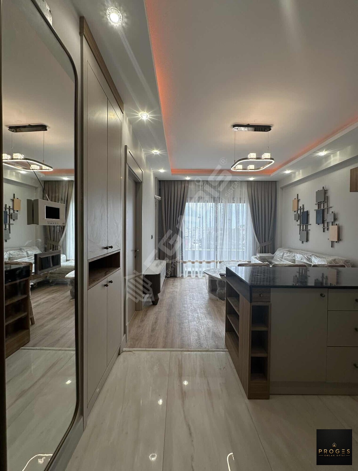 PROGESTEN OTEL KONSEPTİNDE İSKANLI SATILIK 1+1 DAİRE - 3