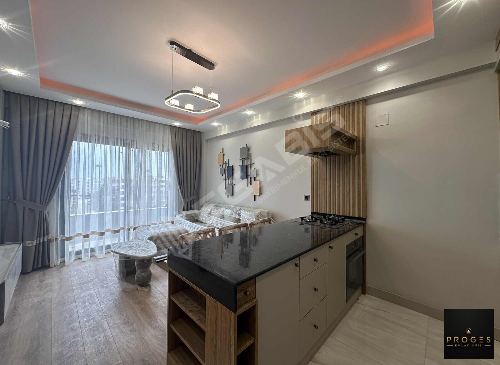 PROGESTEN OTEL KONSEPTİNDE İSKANLI SATILIK 1+1 DAİRE - 8