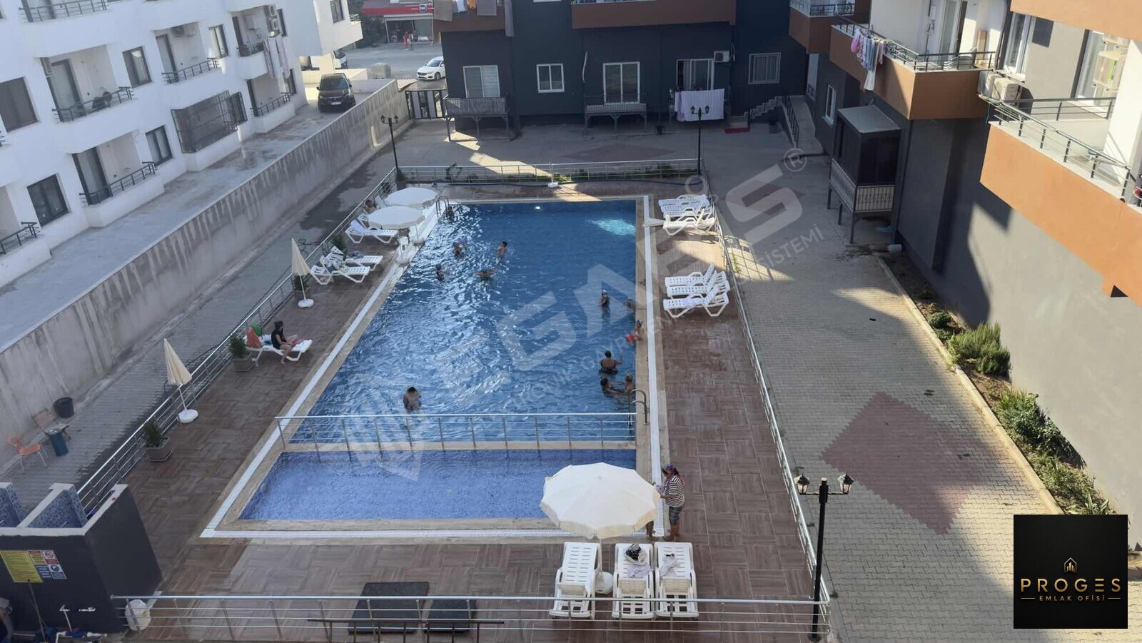 PROGES'TEN KOCAHASANLI'DA HAVUZLU SİTE İÇİNDE EŞYALI 1+1 SATILIK - 12