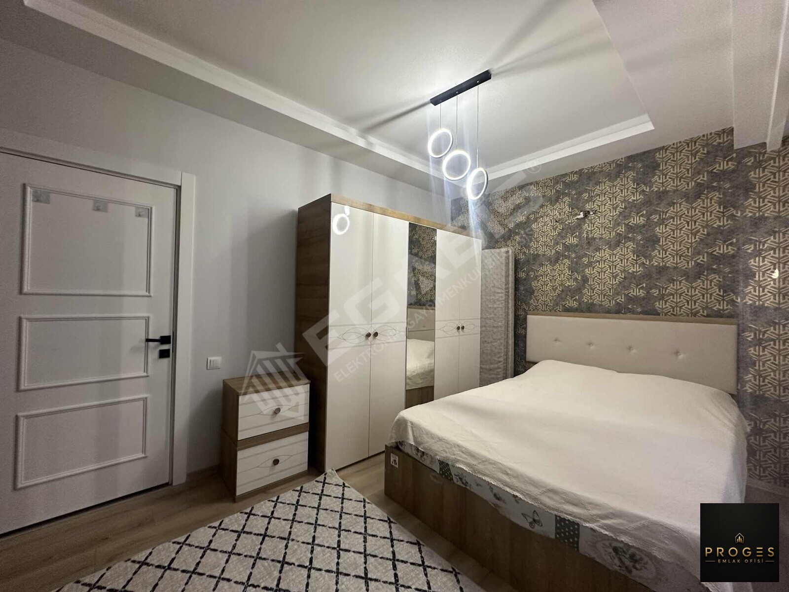 PROGES'TEN HAVUZ MANZARALI FULL EŞYALI KİRALIK 1+1 DAİRE - 10