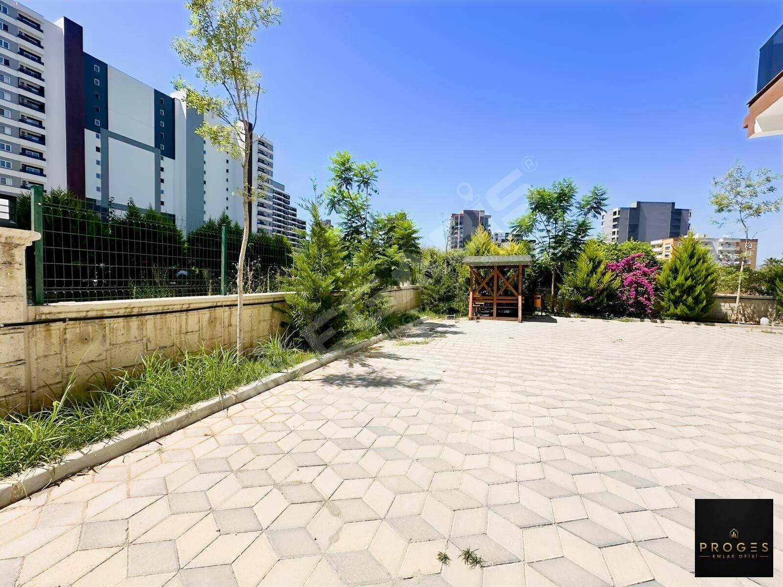 PROGES'TEN HAVUZ MANZARALI FULL EŞYALI KİRALIK 1+1 DAİRE - 17