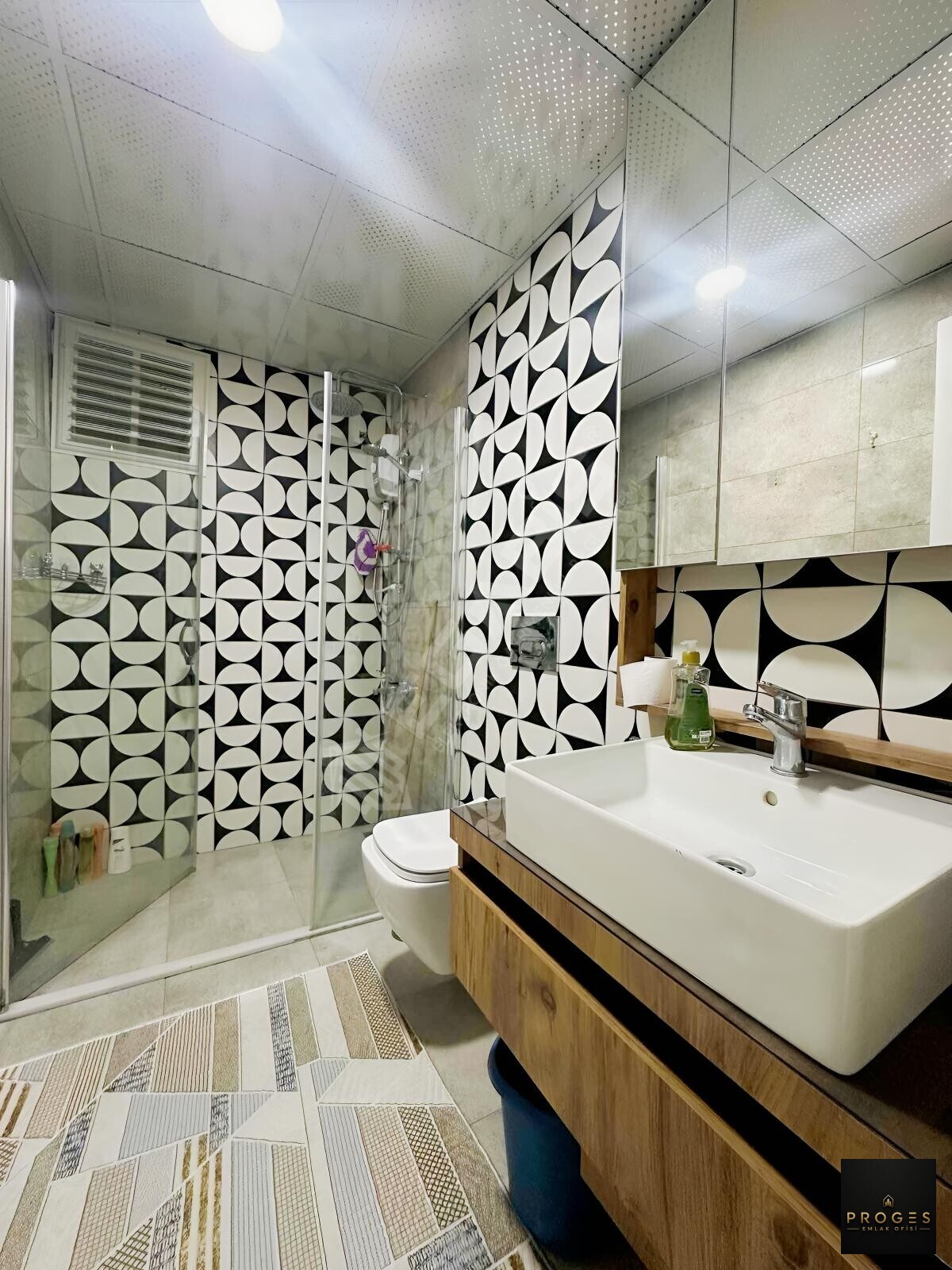 PROGES'TEN HAVUZ MANZARALI FULL EŞYALI KİRALIK 1+1 DAİRE - 12