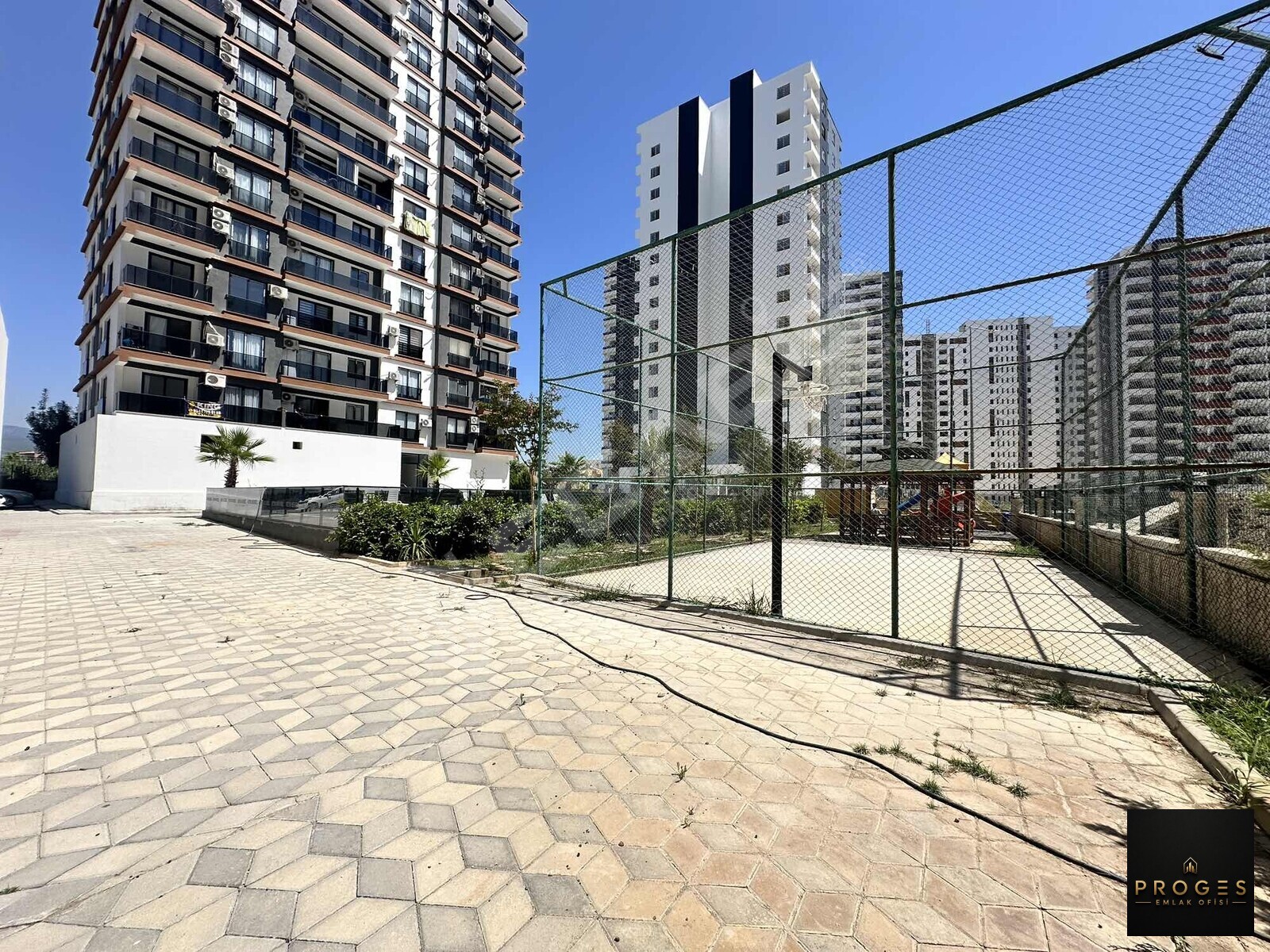 PROGES'TEN HAVUZ MANZARALI FULL EŞYALI KİRALIK 1+1 DAİRE - 19