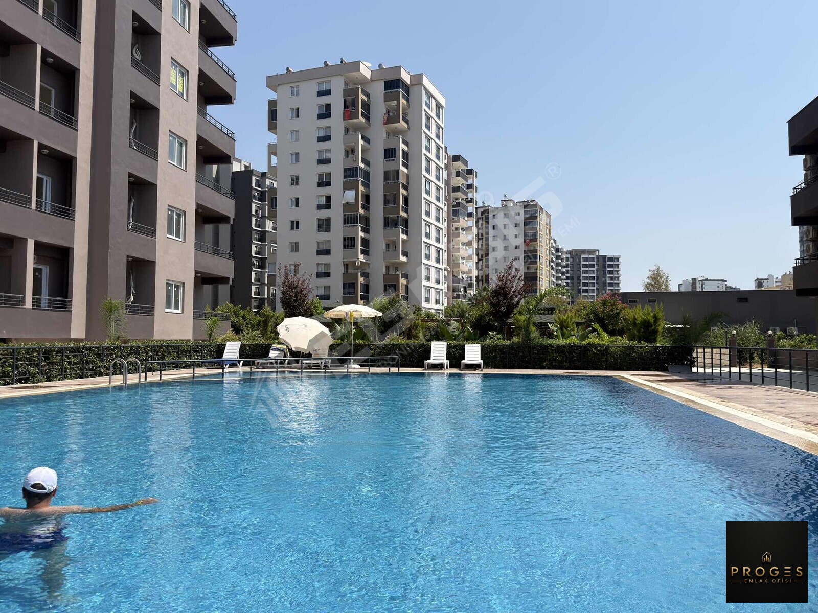 PROGES'TEN DENİZ MANZARALI 1+1 KİRALIK DAİRE
