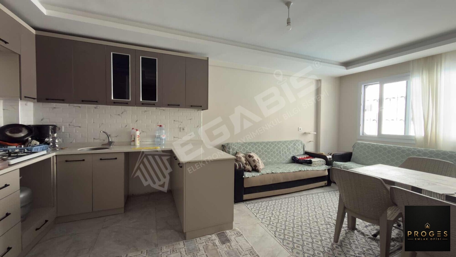 PROGES'TEN KOCAHASANLI ' DA HAVUZLU SİTE 1+1 EŞYALI SATILIK - 4