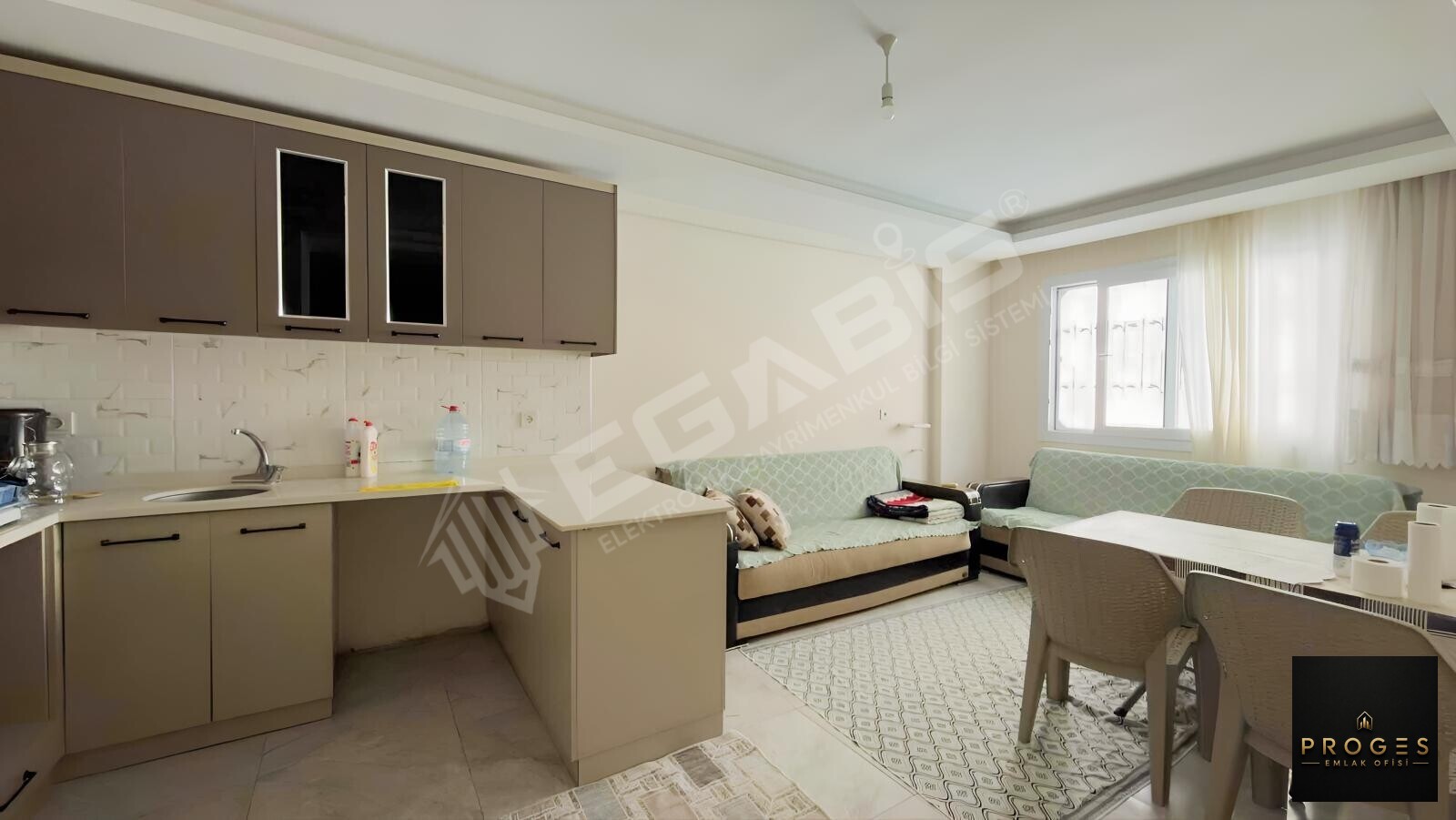 PROGES'TEN KOCAHASANLI ' DA HAVUZLU SİTE 1+1 EŞYALI SATILIK - 8