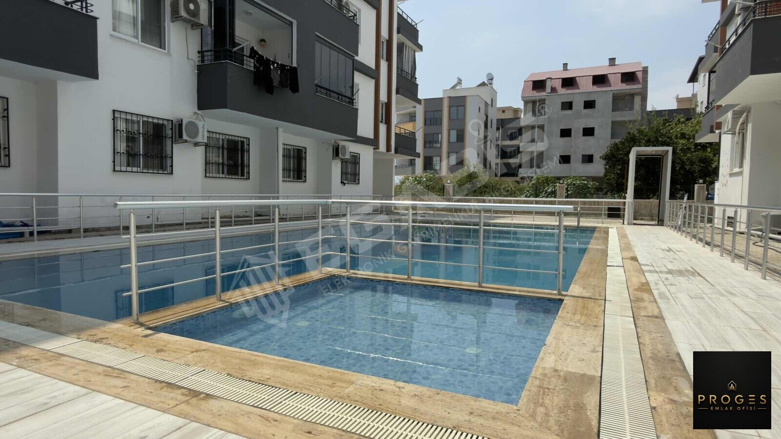 PROGES'TEN KOCAHASANLI ' DA HAVUZLU SİTE 1+1 EŞYALI SATILIK - 18