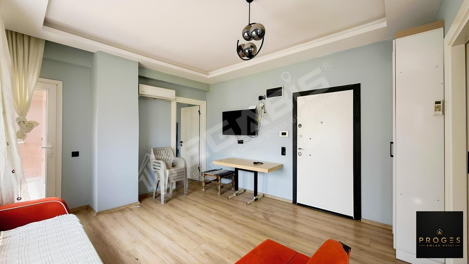 PROGES'TEN HAVUZLU SİTE İÇİNDE 1+1 EŞYALI SATILIK DAİRE - 3