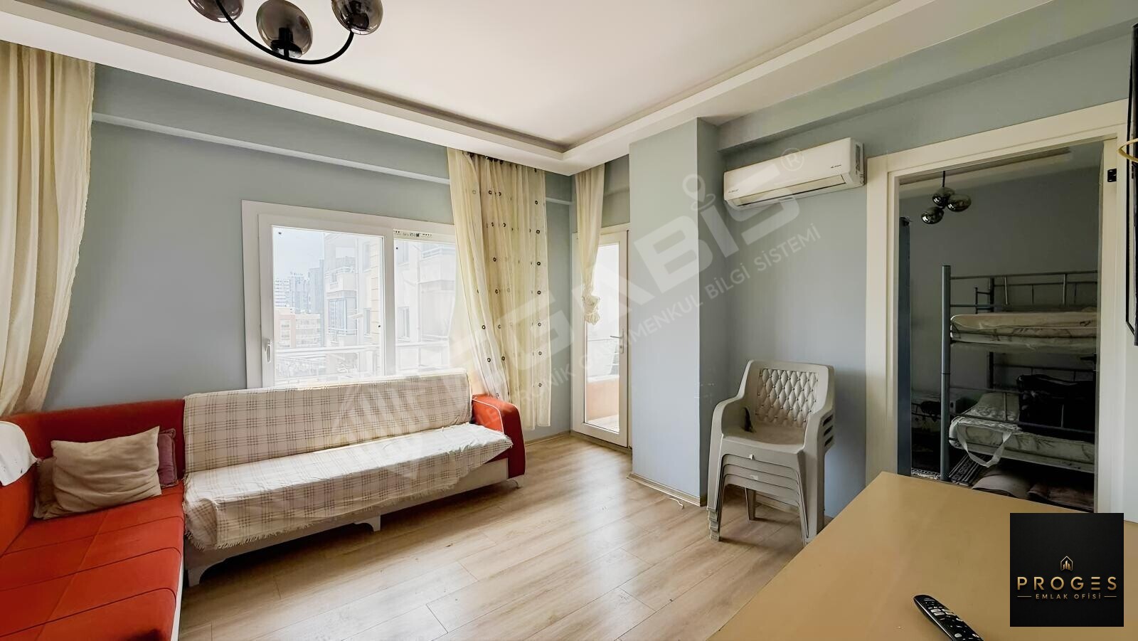 PROGES'TEN HAVUZLU SİTE İÇİNDE 1+1 EŞYALI SATILIK DAİRE - 4