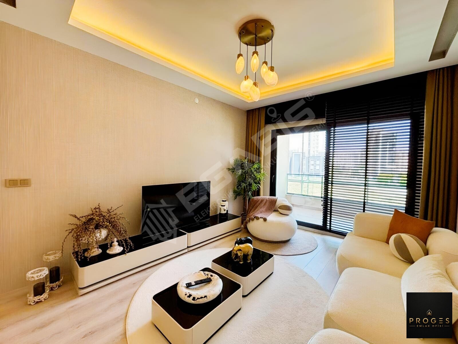 PROGES'TEN YATAY MİMARİ TATİL KÖYÜNDE 1+1 LÜX DAİRE - 5