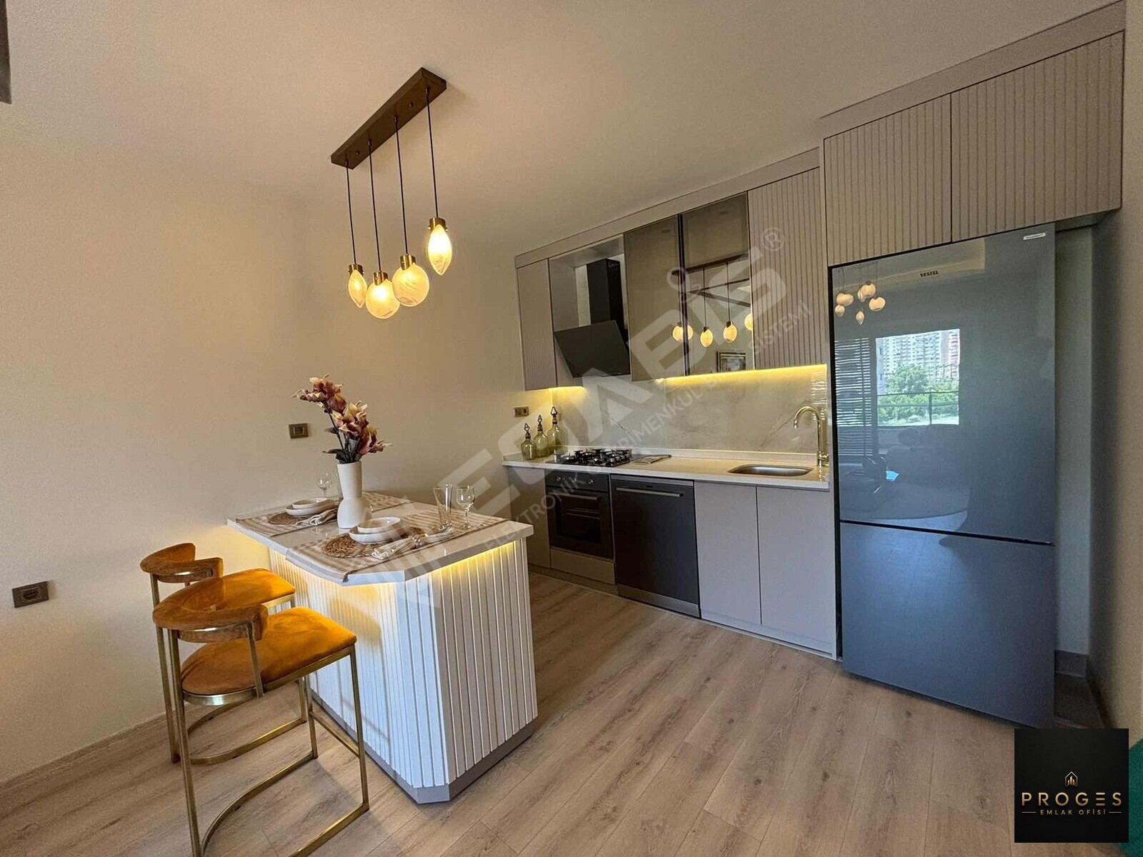 PROGES'TEN YATAY MİMARİ TATİL KÖYÜNDE 1+1 LÜX DAİRE - 7