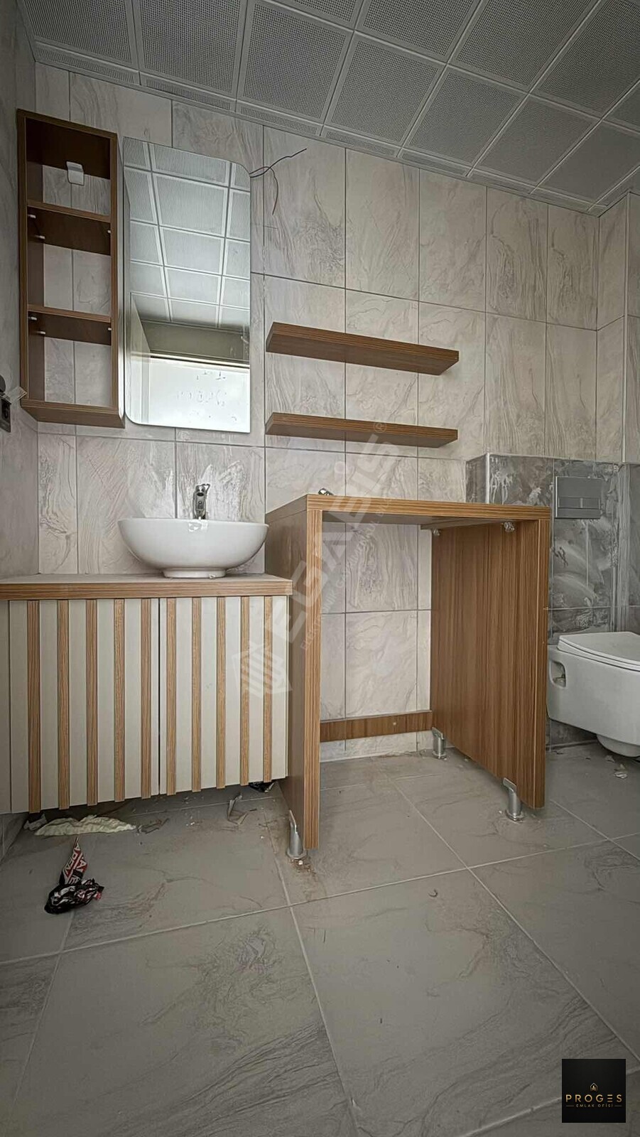 PROGES'TEN TÖMÜK'TE DENİZ MANZARALI HAVUZ & AQUAPARK 1+1 SATILIK - 17