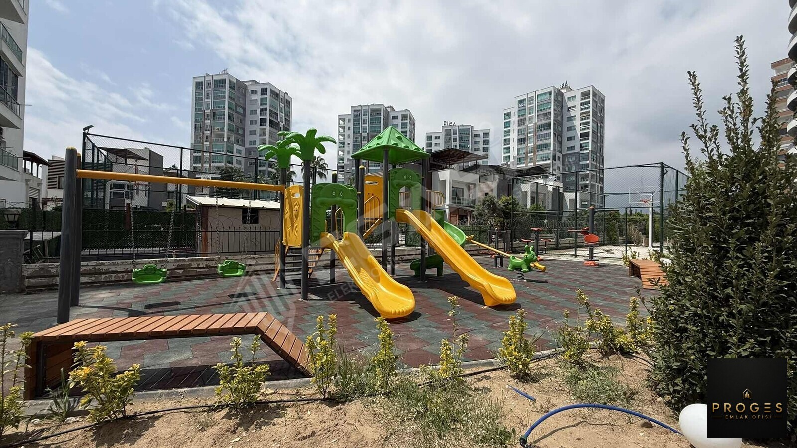 PROGES'TEN TÖMÜK'TE DENİZ MANZARALI HAVUZ & AQUAPARK 1+1 SATILIK - 21