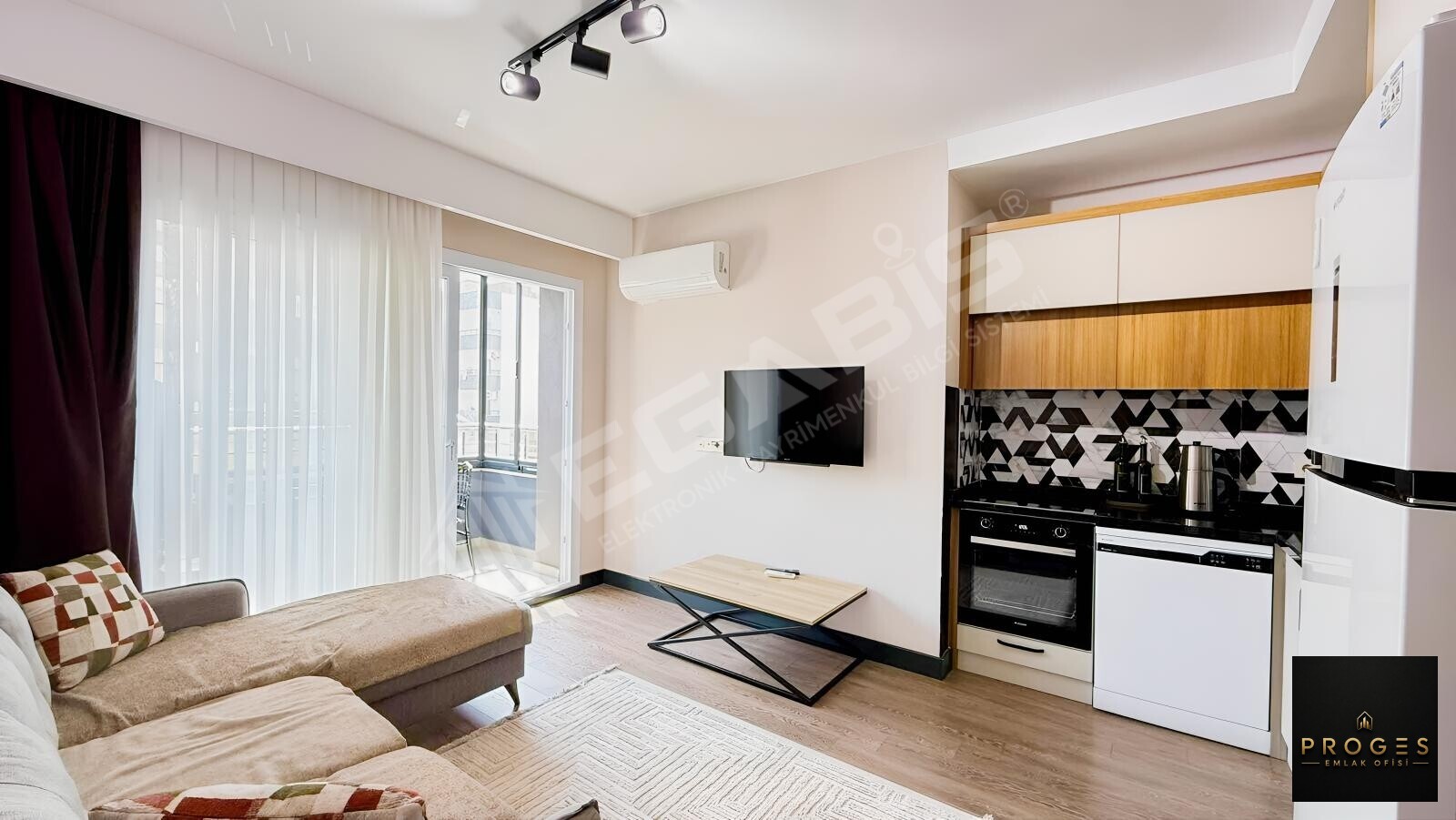 PROGES'TEN KOCAHASANLI'DA 2 CEPHELİ 1+1 SATILIK DAİRE - 3