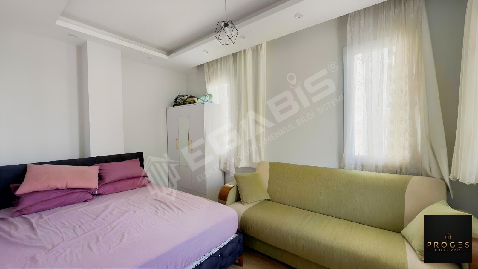PROGES'TEN ULAŞIMI KOLAY DENİZE YAKIN EŞYALI 1+1 KİRALIK - 8
