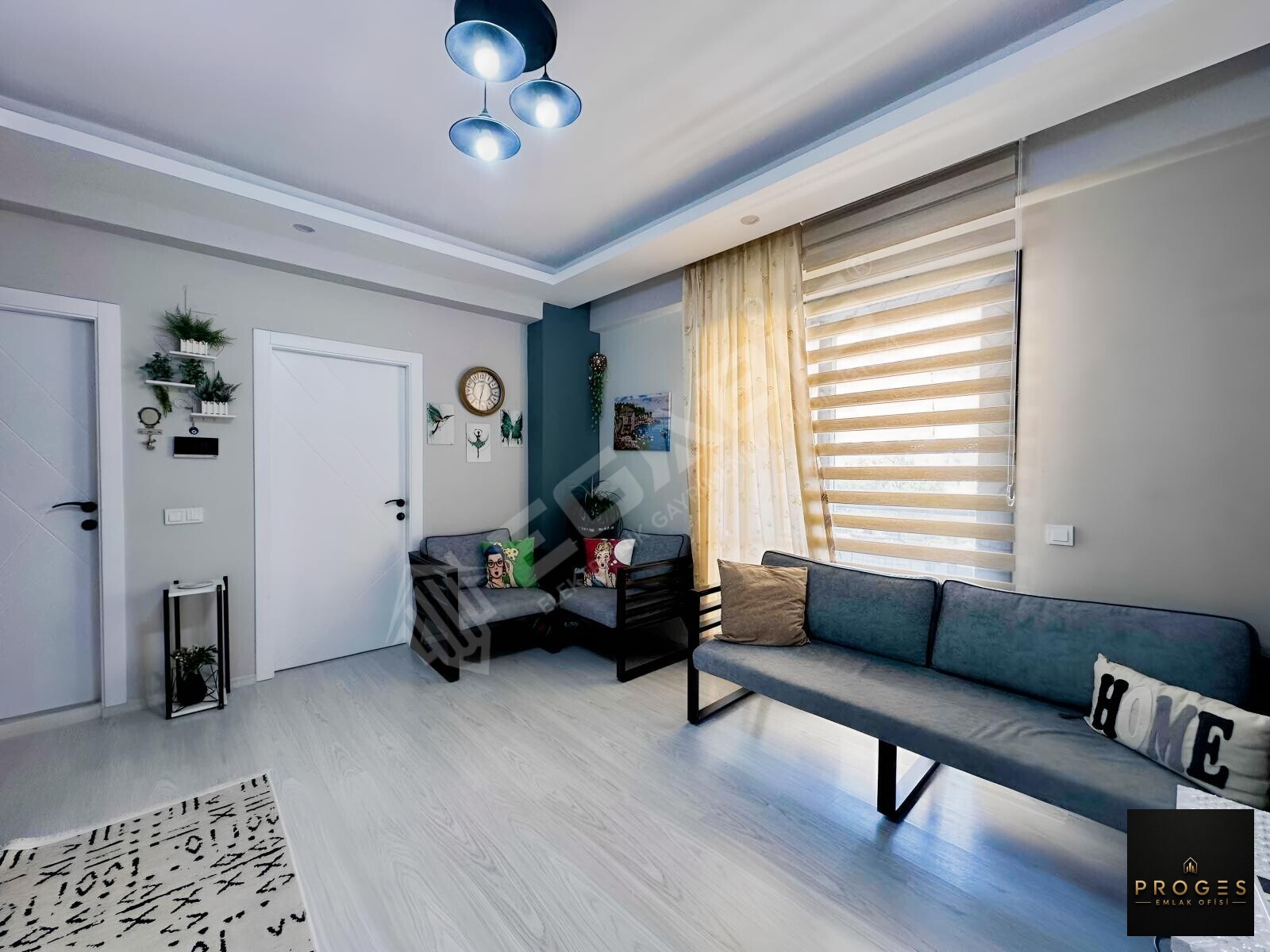 PROGES'TEN LİMONLU 'DA DENİZE 100 MT İSKANLI 1+1 SATILIK DAİRE - 6
