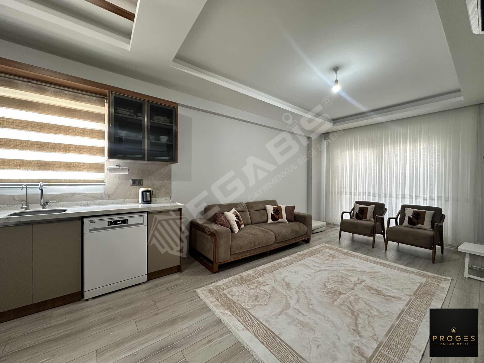 PROGES'TEN TÖMÜKTE SOSYAL DONATILI 2+1 KİRALIK DAİRE - 7