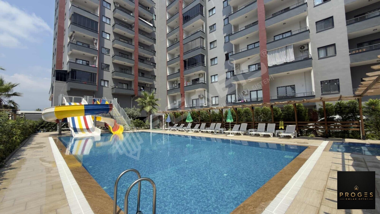 PROGES'TEN AÇIK KAPALI HAVUZ AQUAPARKLI 3+1 SATILIK DAİRE - 31