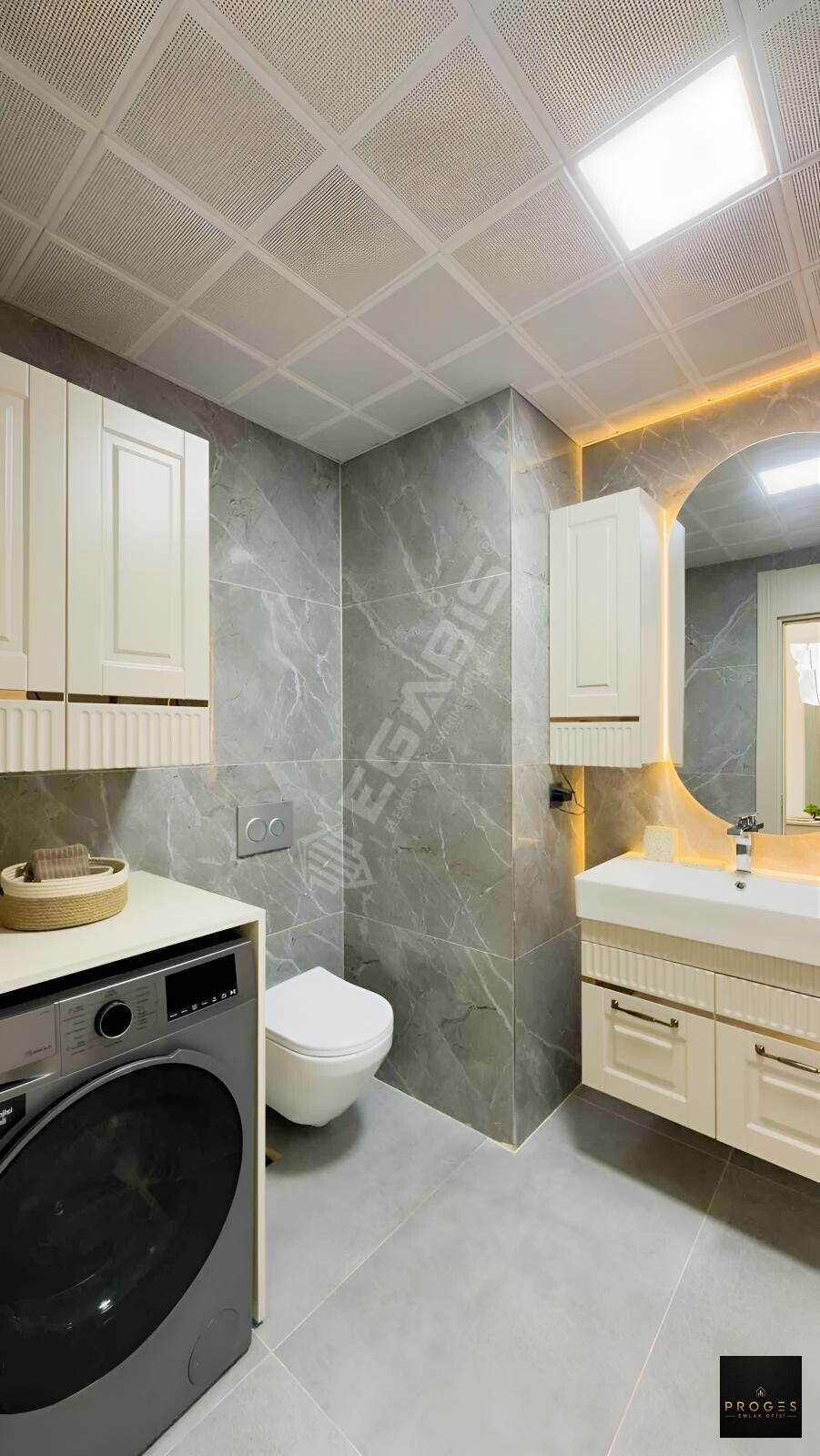 PROGES'TEN AYAŞ'TA DENİZ MANZARALI 1+1 LÜX SATILIK DAİRE - 14
