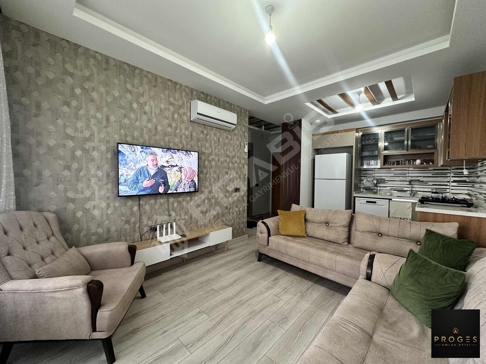 PROGES'TEN TÖMÜKTE LÜKS KONSEPT SİTEDE EŞYALI SATILIK 1+1 DAİRE - 6