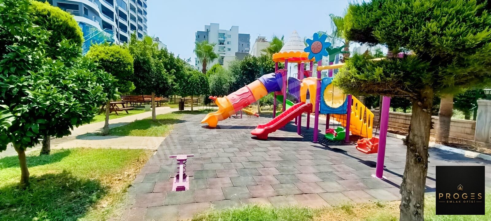 PROGES'TEN TÖMÜKTE HAVUZLU BAKIMLI 2+1 SATILIK DAİRE - 15
