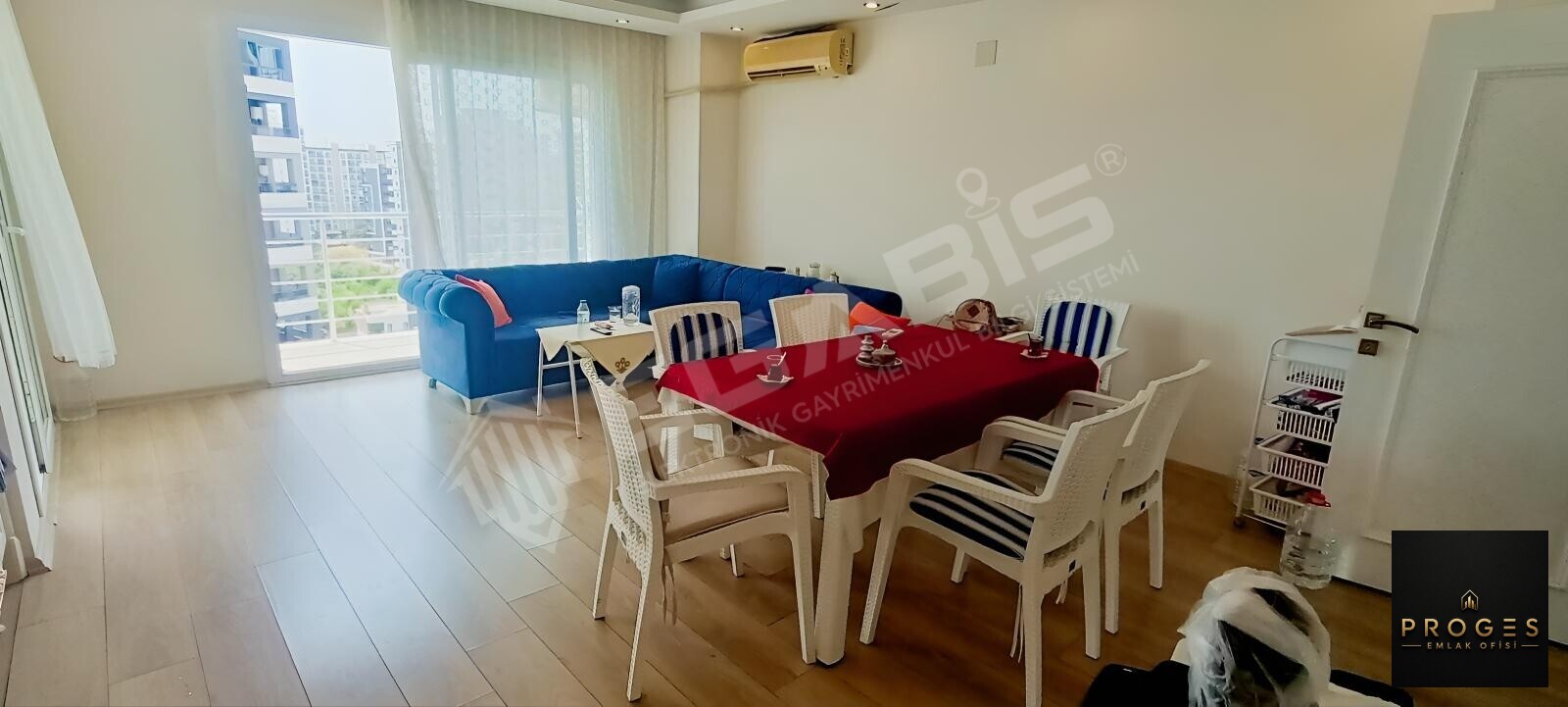 PROGES'TEN TÖMÜKTE HAVUZLU BAKIMLI 2+1 SATILIK DAİRE - 2