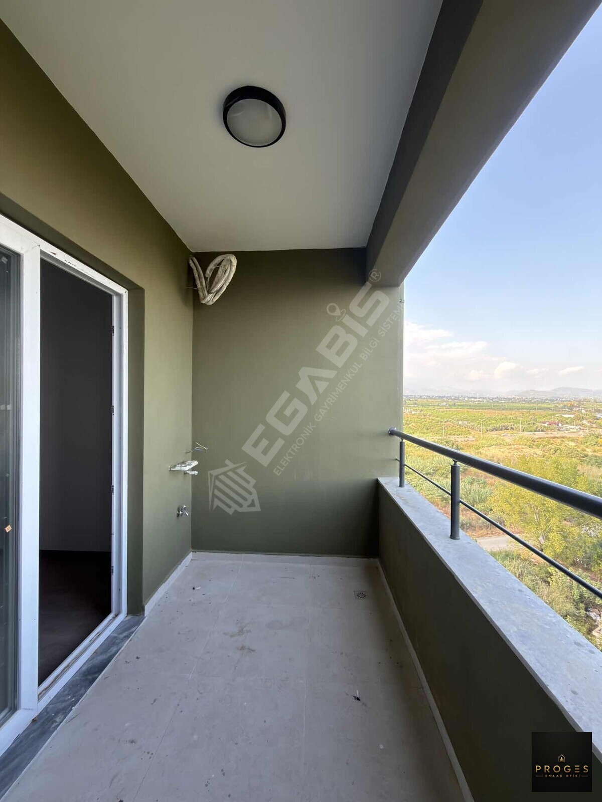 PROGES'TEN TÖMÜK'TE DENİZ MANZARALI KİRALIK 1+1 DAİRE - 11