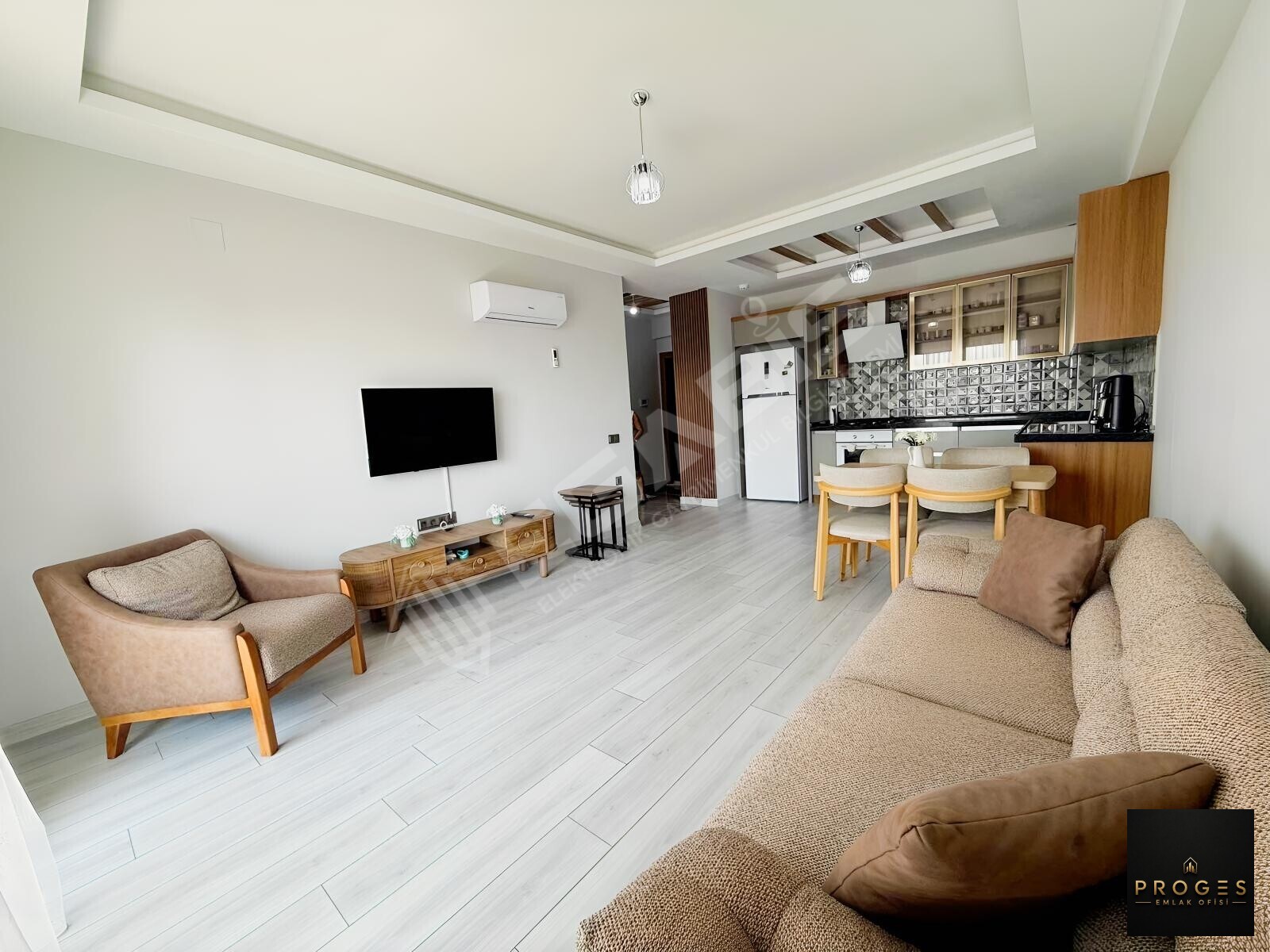 PROGES'TEN ARPAÇBAHŞIŞ MH DENİZ MANZARALI EŞYALI 1+1 - 5